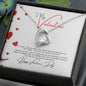 VALENTINE HEART NECKLACE FOR WIFE, GIRLFRIEND, SOULMATE.