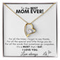 TO THE BEST MOM EVER FOREVER NECKLACE