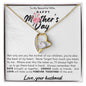 TO MY BEAUTIFUL WIFE MOTHER'S DAY FOREVER NECKLACE