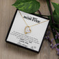 TO THE BEST MOM EVER FOREVER NECKLACE