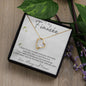 To My Fiancée Forever Love Necklace, Soulmate Gift