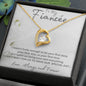 To My Fiancée Forever Love Necklace, Soulmate Gift