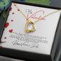 VALENTINE HEART NECKLACE FOR WIFE, GIRLFRIEND, SOULMATE.