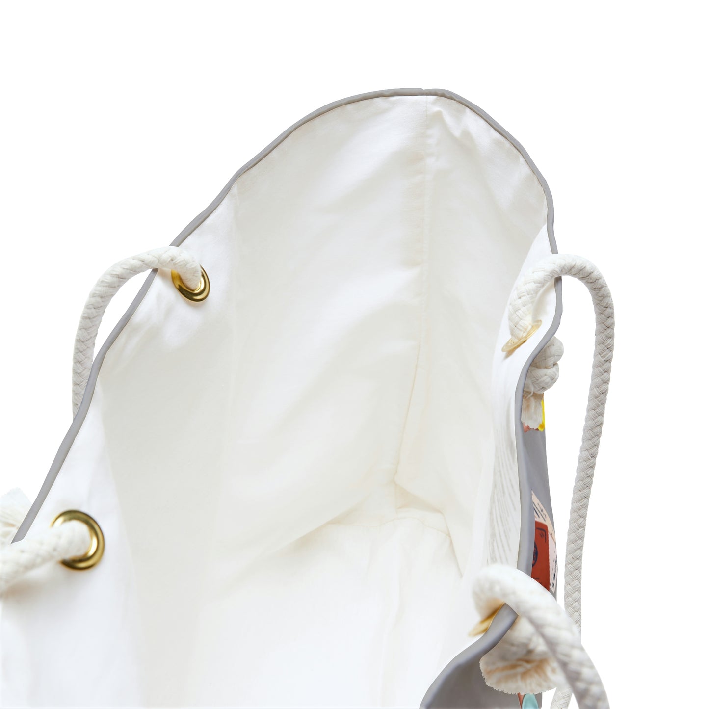 GIRLS TRIP WEEKENDER BAG - LIGHT GREY