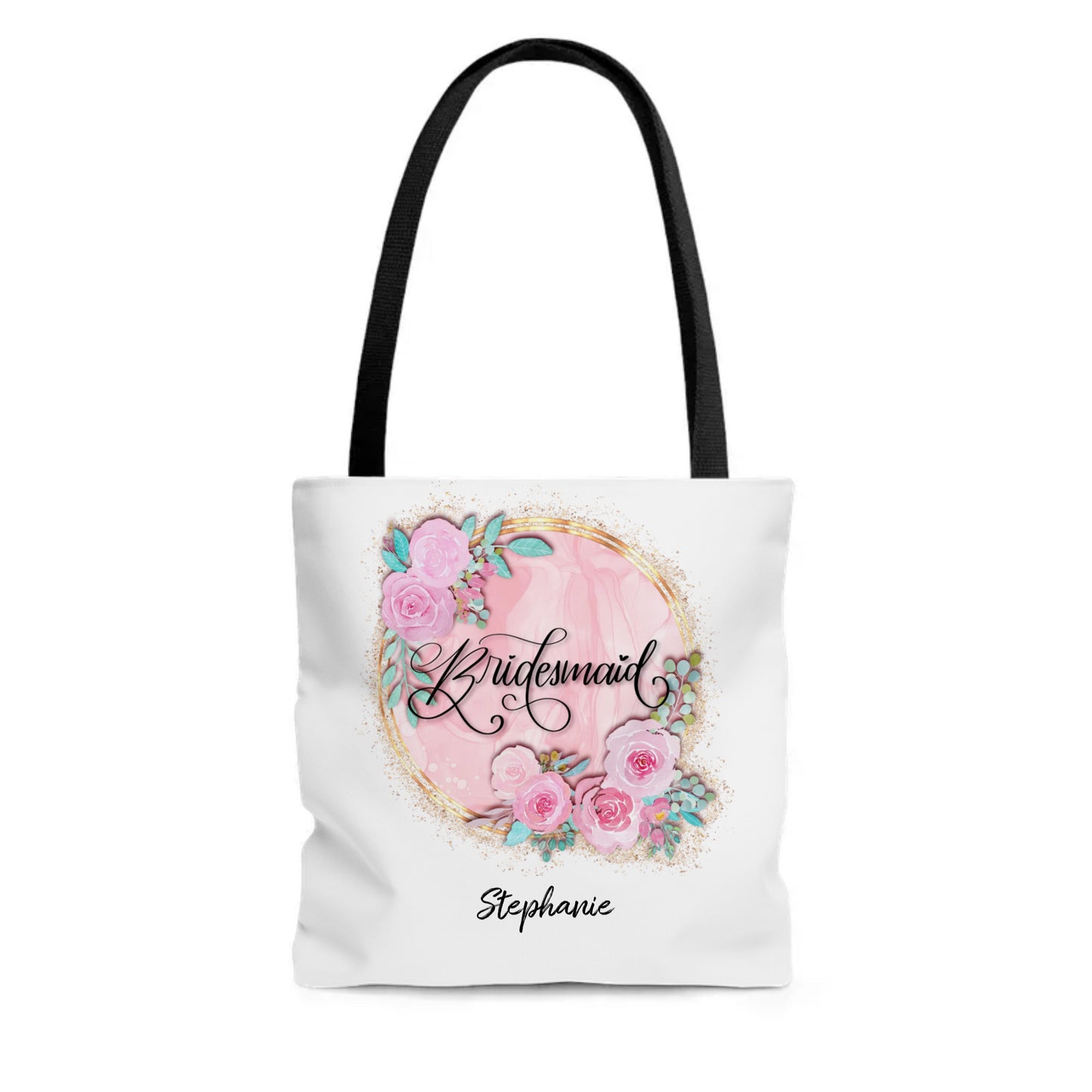 BRIDESMAID TOTE BAG (Personalize w/name)