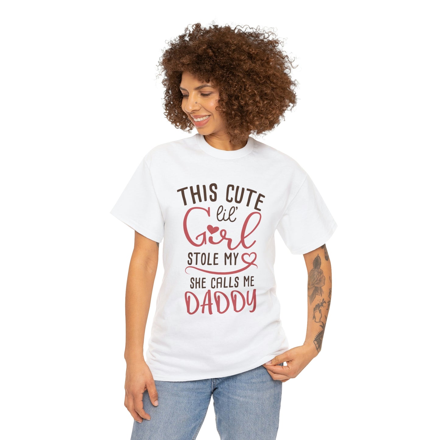 THIS CUTE LIL GIRL STOLE MY HEART T-SHIRT