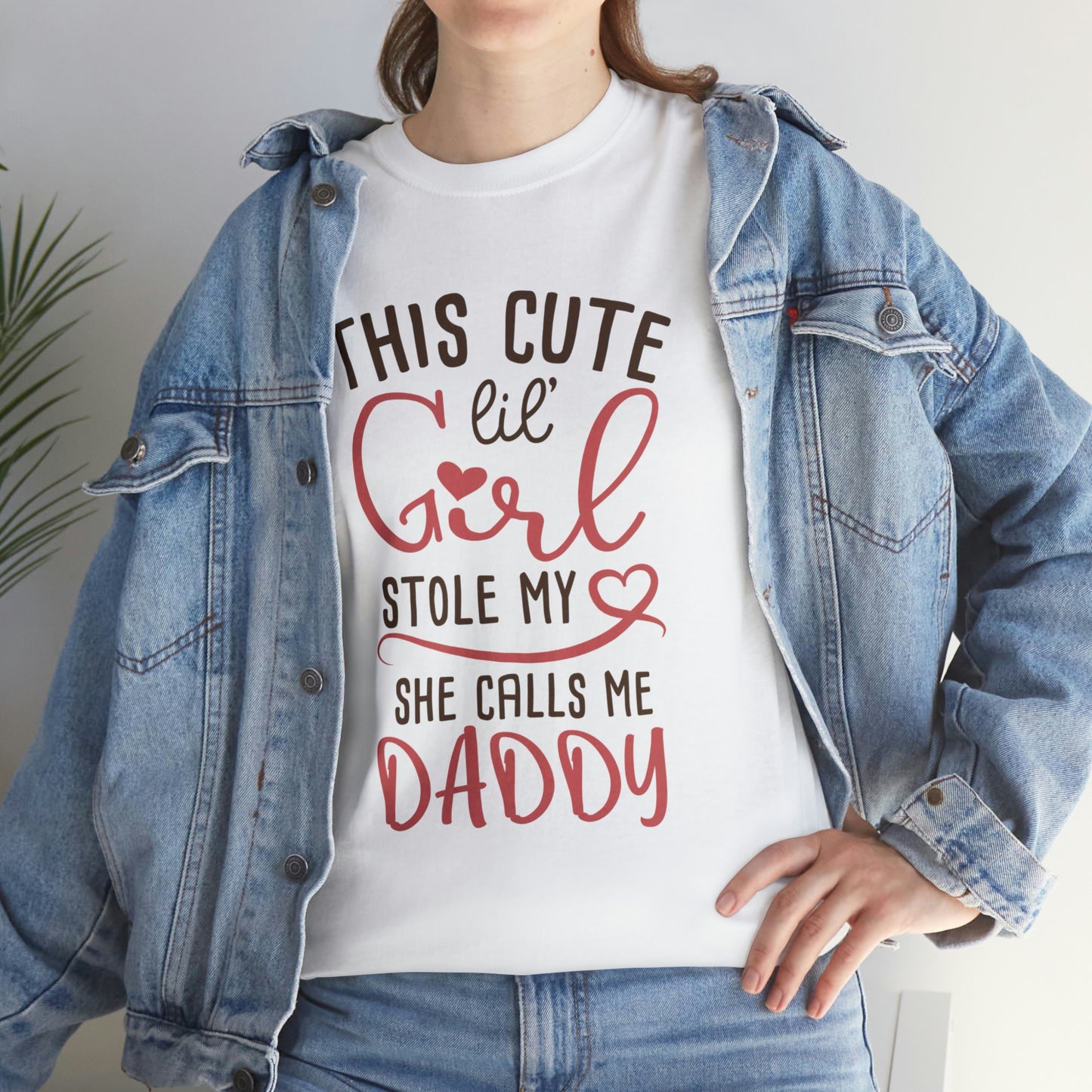 THIS CUTE LIL GIRL STOLE MY HEART T-SHIRT