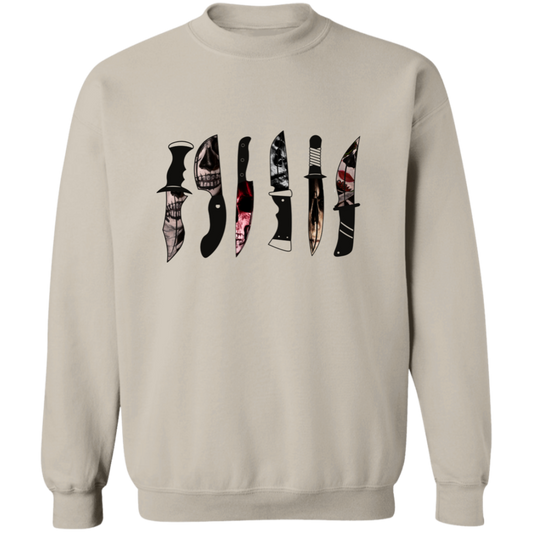HALLOWEEN KNIVES CREWNECK SWEATSHIRT