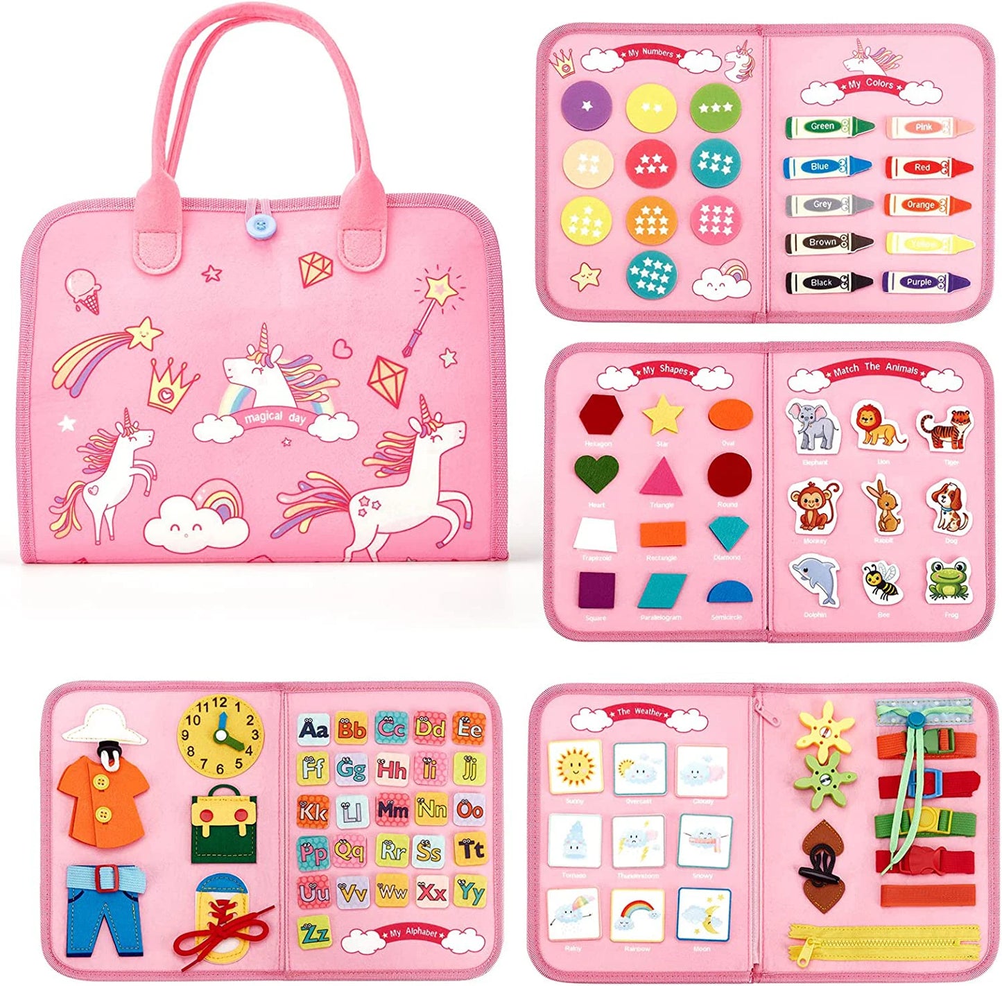 BUSYBoard MONTESSORI TOYS FOR TODDLERS