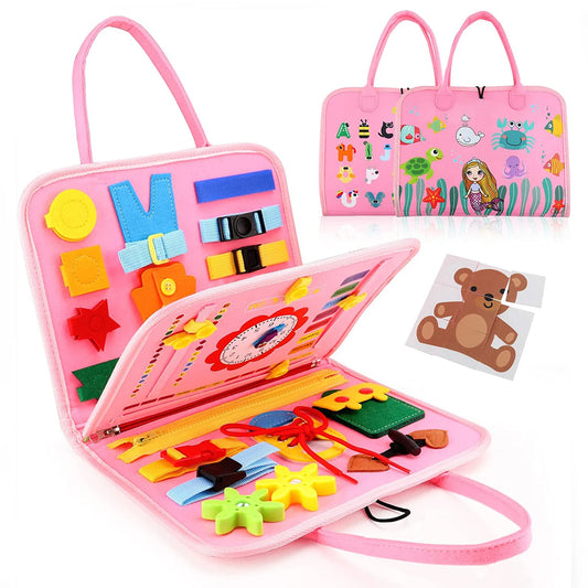 BUSYBoard MONTESSORI TOYS FOR TODDLERS