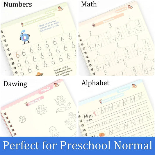 TRACE & LEARN™ MONTESSORI-INSPIRED REUSABLE WORKBOOK SET