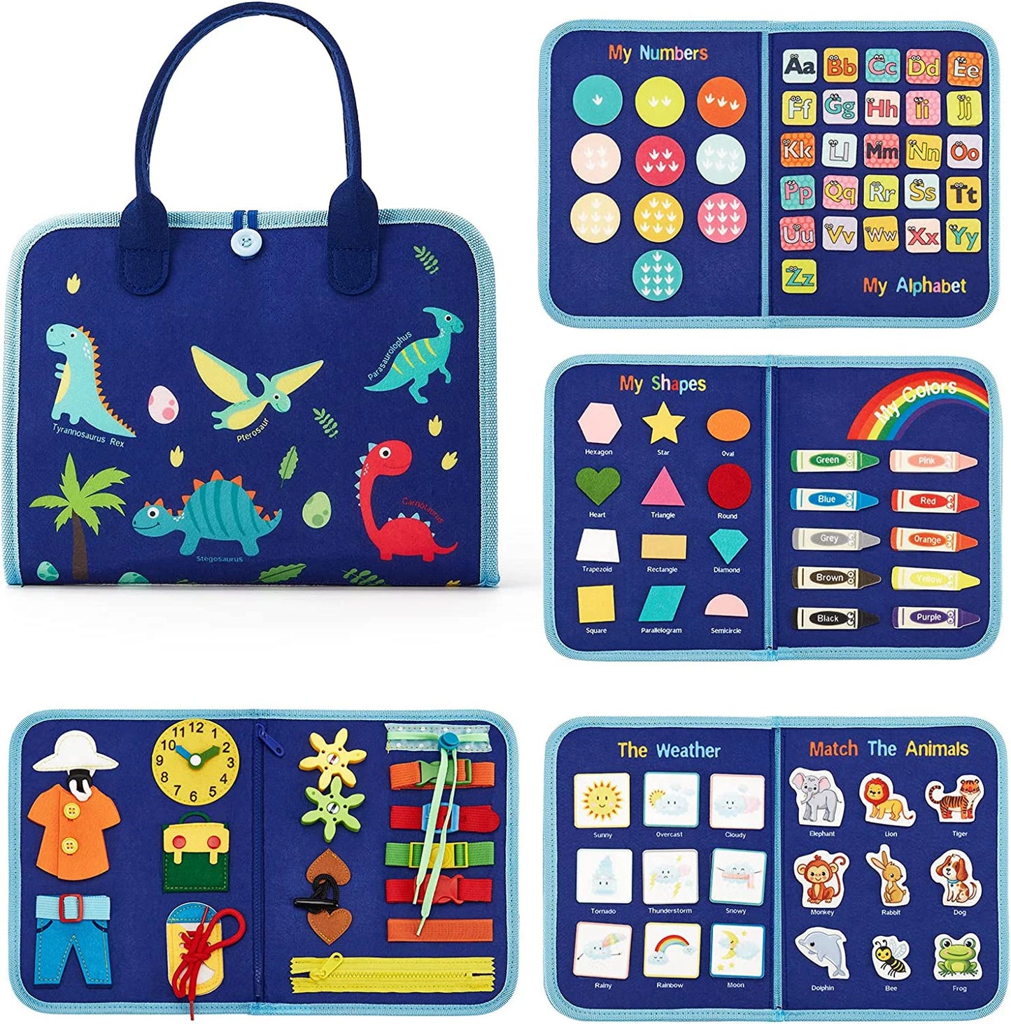 BUSYBoard MONTESSORI TOYS FOR TODDLERS