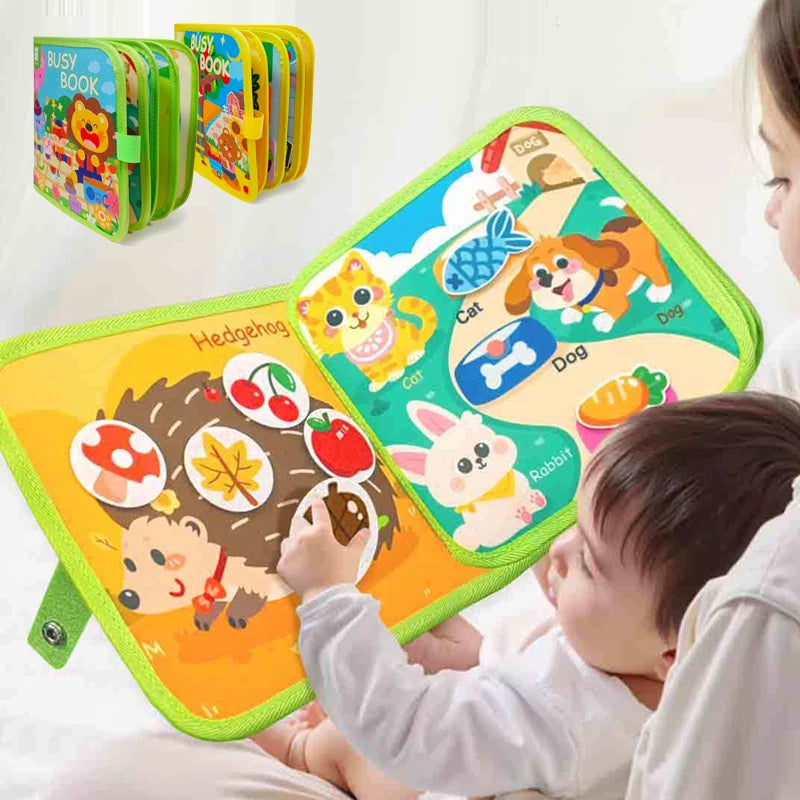 BUSYBoard MONTESSORI TOYS FOR TODDLERS
