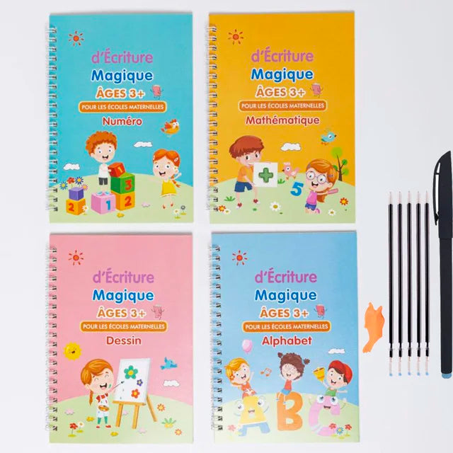 TRACE & LEARN™ MONTESSORI-INSPIRED REUSABLE WORKBOOK SET