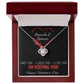 I'M KEEPING YOU LOVE KNOT NECKLACE