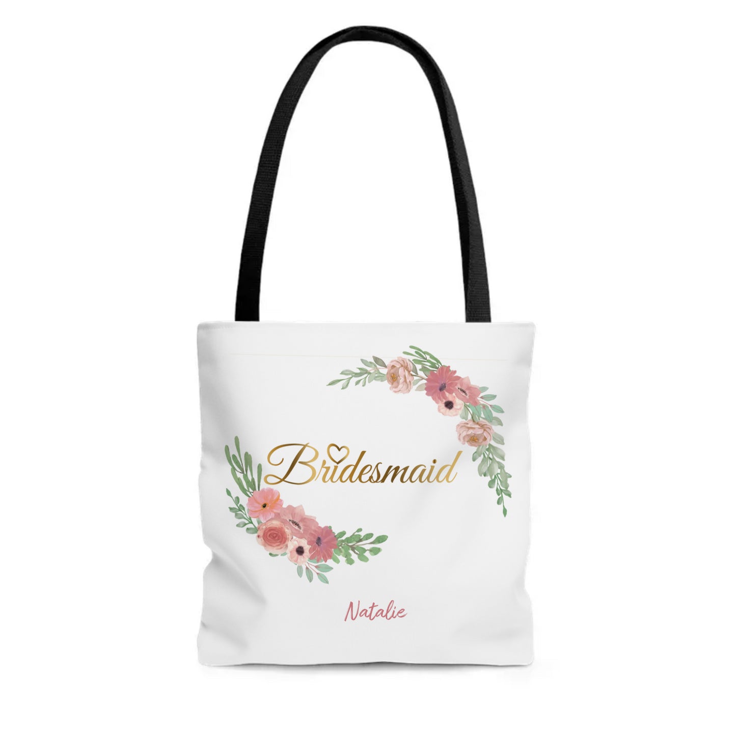 BRIDAL PARTY TOTE BAG (Personalize w/name)