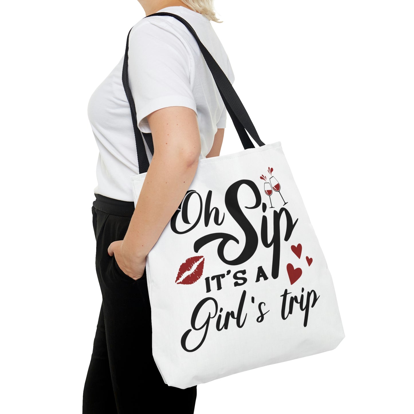 OH SIP IT'S A GIRLS TRIP TOTE BAG
