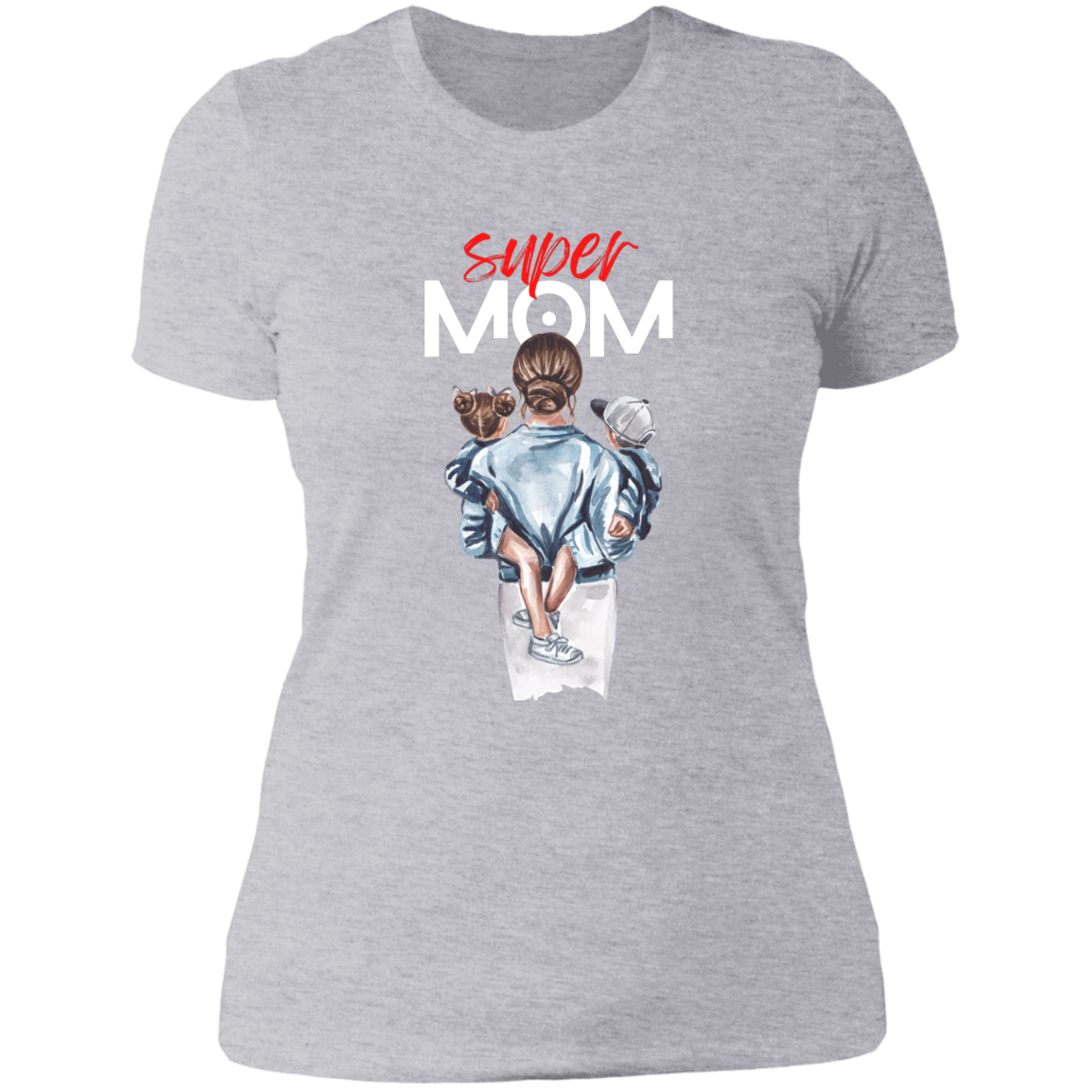 SUPER MOM Boyfriend T-Shirt