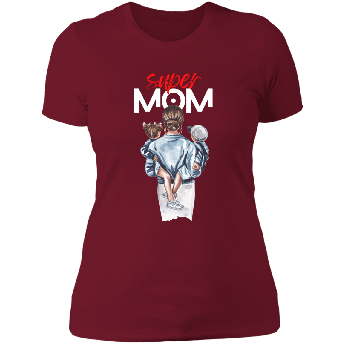 SUPER MOM Boyfriend T-Shirt