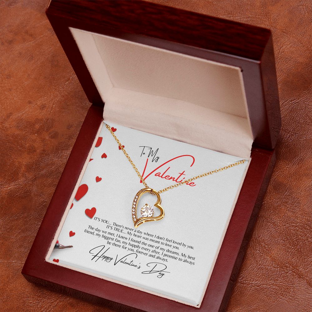 VALENTINE HEART NECKLACE FOR WIFE, GIRLFRIEND, SOULMATE.