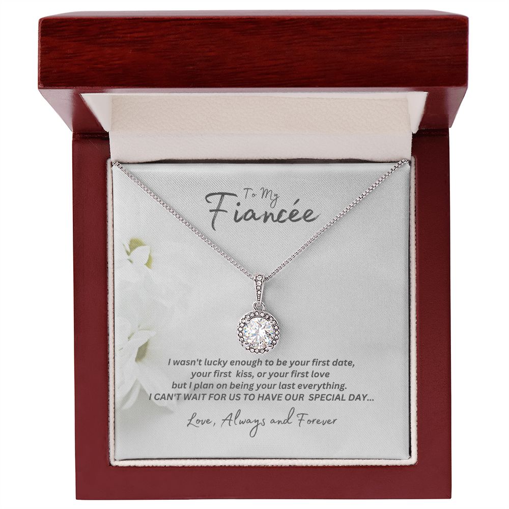 To My Fiancée Eternal Hope Necklace, Soulmate Gift