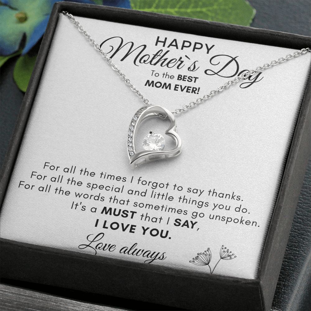 MOTHER'S DAY FOREVER NECKLACE